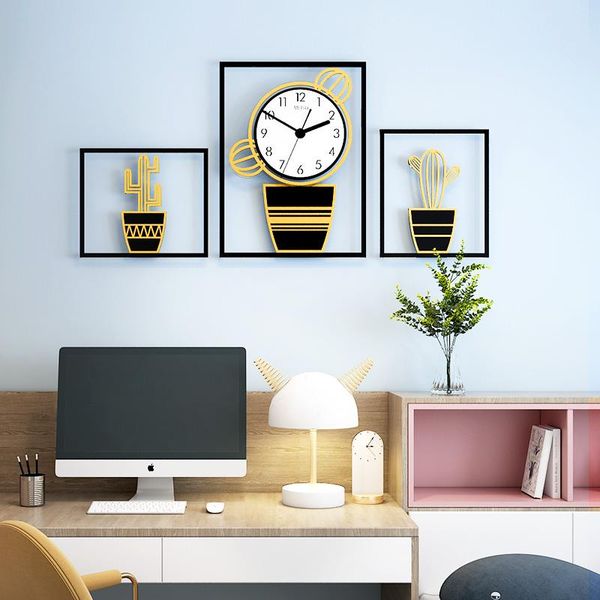 wall clocks meisd creative cactus style 3pcs diy large clock modern design silent hanging home living room decoration watch
wall clocks meisd creative cactus style 3pcs diy large clock modern design silent hanging home living room decoration watch