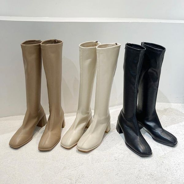 boots zip knee-high pu leather black spring autumn thigh high women med shoes for round toe platform
boots zip knee-high pu leather black spring autumn thigh high women med shoes for round toe platform