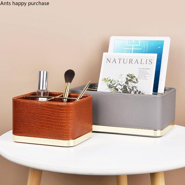 storage baskets european style metal leather basket magazine remote control box home deskdecoration jewelry cosmetic display
storage baskets european style metal leather basket magazine remote control box home deskdecoration jewelry cosmetic display