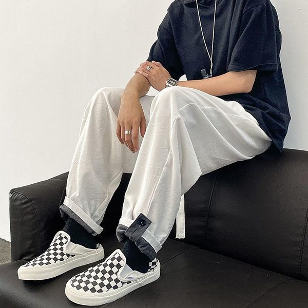 men's pants 2021 summer vertical ice silk bamboo fiber trend loose harlan casual men's sports recommend thin black
men's pants 2021 summer vertical ice silk bamboo fiber trend loose harlan casual men's sports recommend thin black