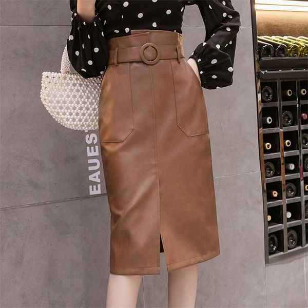 neophil vintage winter front split pu faux leather women midi pencil skirts asymmetrical waist empire sashes pocket skirts s9726 210311, Black
neophil vintage winter front split pu faux leather women midi pencil skirts asymmetrical waist empire sashes pocket skirts s9726 210311, Black