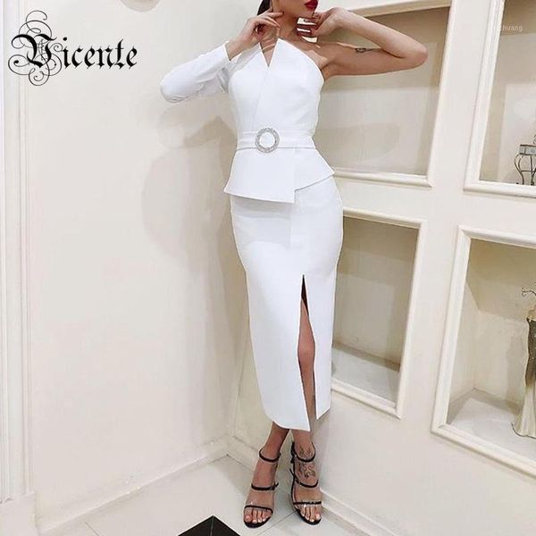 women's tracksuits vc all 2021 trendy white two pieces suit one shoulder sashes design celebrity party long skirt, Gray
women's tracksuits vc all 2021 trendy white two pieces suit one shoulder sashes design celebrity party long skirt, Gray