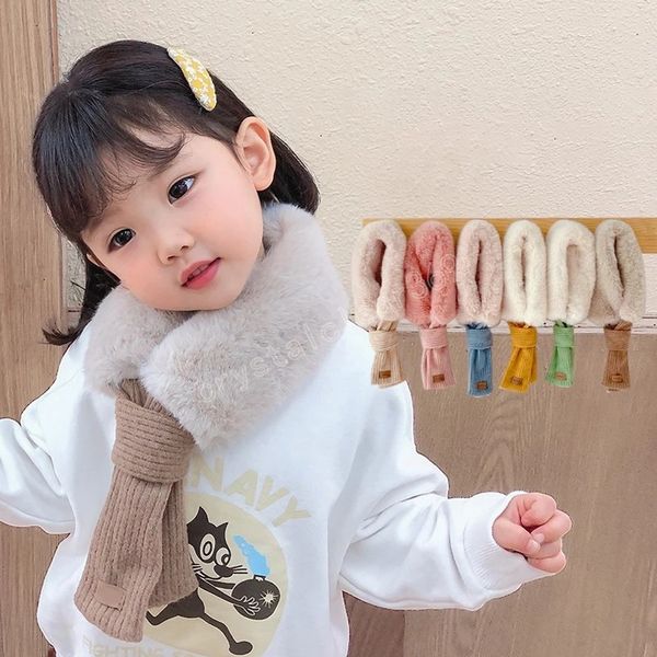 autumn and winter children scarf rabbit fur plush thick warm scarf cross neck collar knitted scarves baby boys girls, Red;brown
autumn and winter children scarf rabbit fur plush thick warm scarf cross neck collar knitted scarves baby boys girls, Red;brown