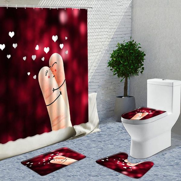 shower curtains valentine finger couple sets hand drawn cute funny bathroom curtain hook bath mats rugs carpet toilet cover mat
shower curtains valentine finger couple sets hand drawn cute funny bathroom curtain hook bath mats rugs carpet toilet cover mat