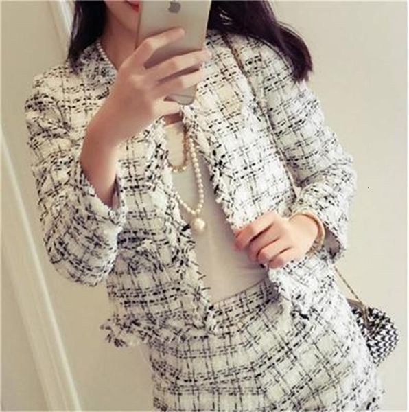 spring 2021 korean plaid little fragrance elegant temperament ladies of quality jacket pieces falling c9sz, Gray
spring 2021 korean plaid little fragrance elegant temperament ladies of quality jacket pieces falling c9sz, Gray