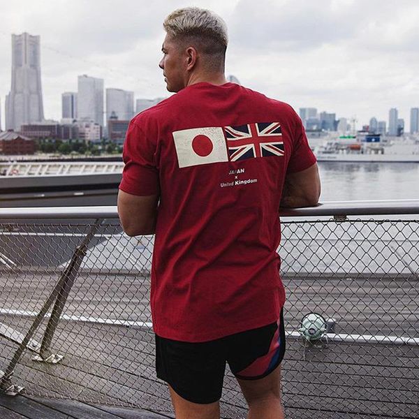 men's t-shirts brand clothing fitness running t shirt men o-neck t-shirt cotton bodybuilding sport shirts gym, White;black
men's t-shirts brand clothing fitness running t shirt men o-neck t-shirt cotton bodybuilding sport shirts gym, White;black
