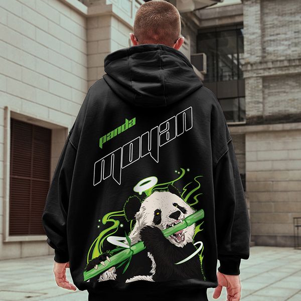 mens sweater chaopai street panda hip hop sweater men's national tide fat man oversize hooded plush large fashion, Black
mens sweater chaopai street panda hip hop sweater men's national tide fat man oversize hooded plush large fashion, Black
