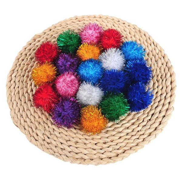 cat toys 50pcs interactive ball sound paper self-healing color bright silk glitter toy pet accessories 2021
cat toys 50pcs interactive ball sound paper self-healing color bright silk glitter toy pet accessories 2021