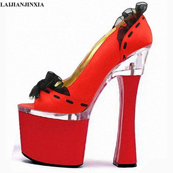 dress shoes laijianjinxia spring autumn platforms women pumps pu leather open toe ultra 18cm night club high heel wedding, Black
dress shoes laijianjinxia spring autumn platforms women pumps pu leather open toe ultra 18cm night club high heel wedding, Black
