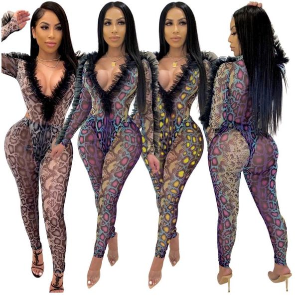 women's two piece pants snake skin printed set deep v neck ruched ruffles mesh bodycon bodysuit long sweat suit club wear tight fit, White
women's two piece pants snake skin printed set deep v neck ruched ruffles mesh bodycon bodysuit long sweat suit club wear tight fit, White