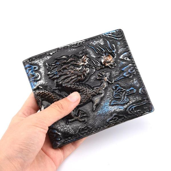 yourseason 2021 genuine leather retro animal prints tiger and dragon wallet short men wallets and purses small card holder, Red;black
yourseason 2021 genuine leather retro animal prints tiger and dragon wallet short men wallets and purses small card holder, Red;black