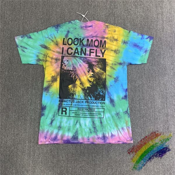 2021 new tie-dyed travis scott cactus jack look mom i can fly tee men women summer style t-shirts 7m93, White;black
2021 new tie-dyed travis scott cactus jack look mom i can fly tee men women summer style t-shirts 7m93, White;black