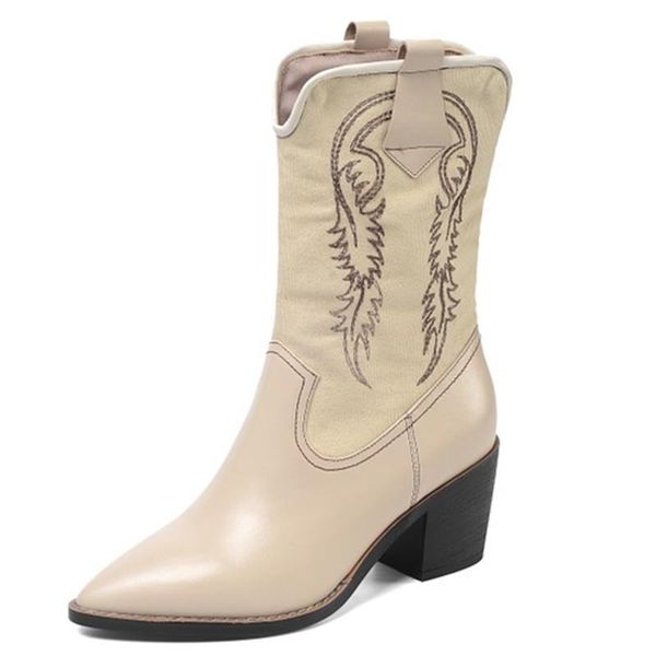 boots 2021 ankle for women genuine leather western cowgirl winter cowboy fashion pointed toe black high (5cm-8cm)
boots 2021 ankle for women genuine leather western cowgirl winter cowboy fashion pointed toe black high (5cm-8cm)