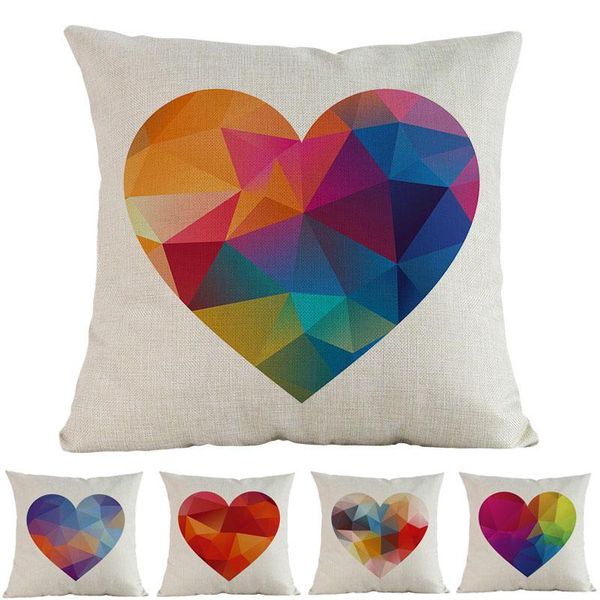 cushion/decorative pillow geometric crystal gradient love heart colour pattern throw case home sofa decorative cushion cover valentine'
cushion/decorative pillow geometric crystal gradient love heart colour pattern throw case home sofa decorative cushion cover valentine'
