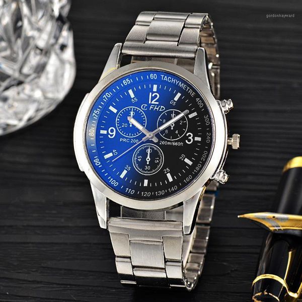 business blu-ray glass three-eye men's watch customized thin gifts quartz wristwatches, Slivery;brown
business blu-ray glass three-eye men's watch customized thin gifts quartz wristwatches, Slivery;brown