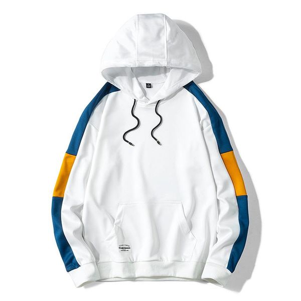 men's hoodies & sweatshirts loose 2021 spring autumn male casual hooded solid color splice men hoodie pullover tracksuit, Black
men's hoodies & sweatshirts loose 2021 spring autumn male casual hooded solid color splice men hoodie pullover tracksuit, Black