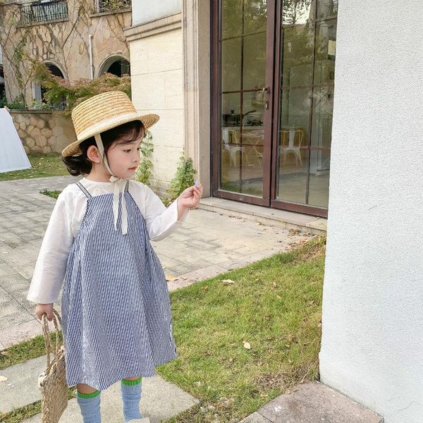 clothing sets 2021 spring fashion children dress costomes long sleeve korean version sling vestidos design casual dresses for girls, White
clothing sets 2021 spring fashion children dress costomes long sleeve korean version sling vestidos design casual dresses for girls, White