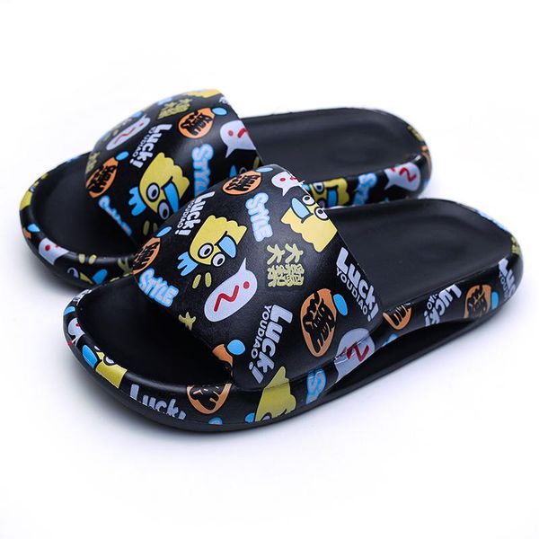 slippers summer large size men's women's slipper indoor non-slip home shoes in the bathroom thick outdoor, Black
slippers summer large size men's women's slipper indoor non-slip home shoes in the bathroom thick outdoor, Black