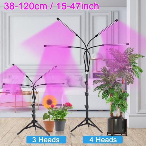 38-120cm adjustable plant grow light floor with stand full spectrum heads plants tripod stand upgraded floor standing grow light
38-120cm adjustable plant grow light floor with stand full spectrum heads plants tripod stand upgraded floor standing grow light