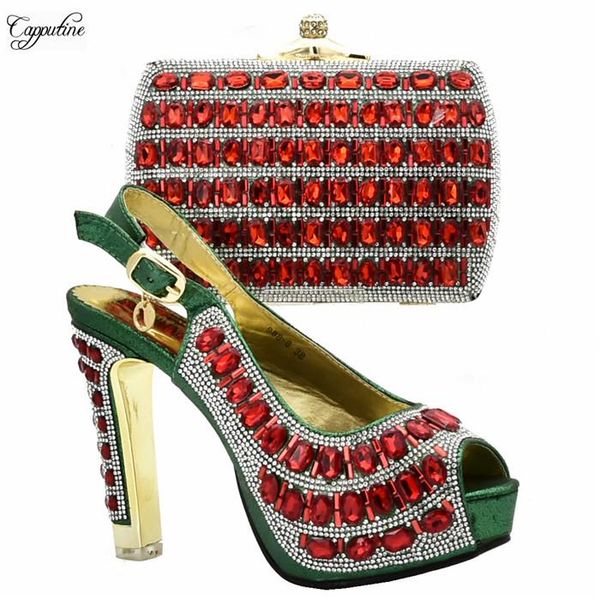 dress shoes latest green high heels and purse bag set african woman evening party sandals with clutch handbag pumps 988-6 12cm, Black
dress shoes latest green high heels and purse bag set african woman evening party sandals with clutch handbag pumps 988-6 12cm, Black