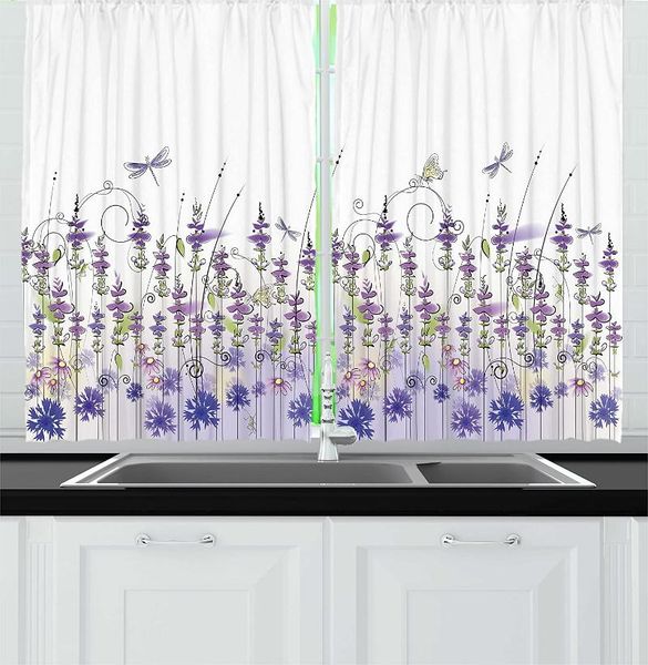 curtain & drapes violet purple floral kitchen curtains lavender field meadow pattern rural countryside plants flowers design for cafe
curtain & drapes violet purple floral kitchen curtains lavender field meadow pattern rural countryside plants flowers design for cafe