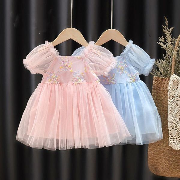 girl's dresses cute baby dress 2021 summer girls fancy flower fairy princess toddler kids wedding birthday party clothes, Red;yellow
girl's dresses cute baby dress 2021 summer girls fancy flower fairy princess toddler kids wedding birthday party clothes, Red;yellow