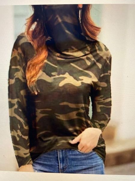 sale2021 plus on size women casual camouflage long mouw t-shirt with mask outdoor sun uv protection top, White
sale2021 plus on size women casual camouflage long mouw t-shirt with mask outdoor sun uv protection top, White
