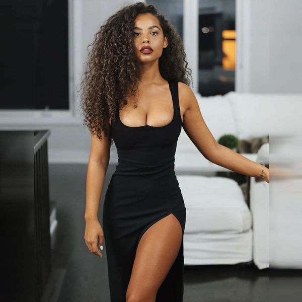 summer high waist split inside with medium length skirt, pure color buttock wrap temperament commuter dress, Black;gray
summer high waist split inside with medium length skirt, pure color buttock wrap temperament commuter dress, Black;gray