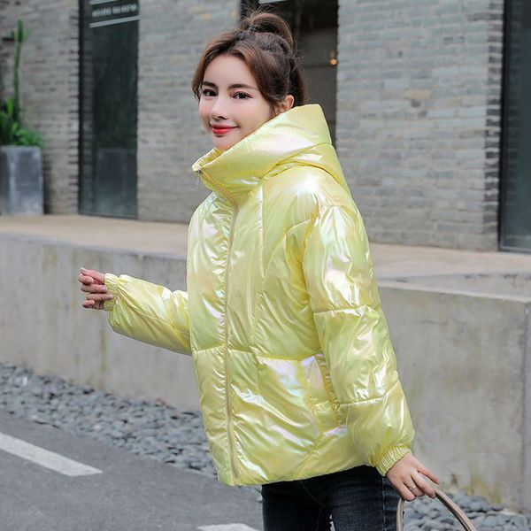 2021student's coat bright padded vertical collar women's loose thin bread jacket autumn and winter thickened warm down cotton, Black
2021student's coat bright padded vertical collar women's loose thin bread jacket autumn and winter thickened warm down cotton, Black