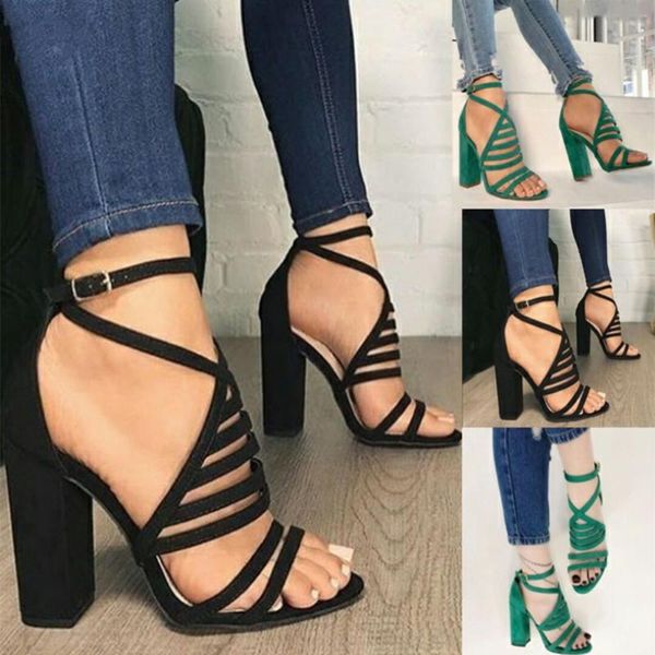 dress shoes plus size 34-43 2021 est summer fashion narrow band hollow out women sandals flock peep toe high heel party, Black
dress shoes plus size 34-43 2021 est summer fashion narrow band hollow out women sandals flock peep toe high heel party, Black