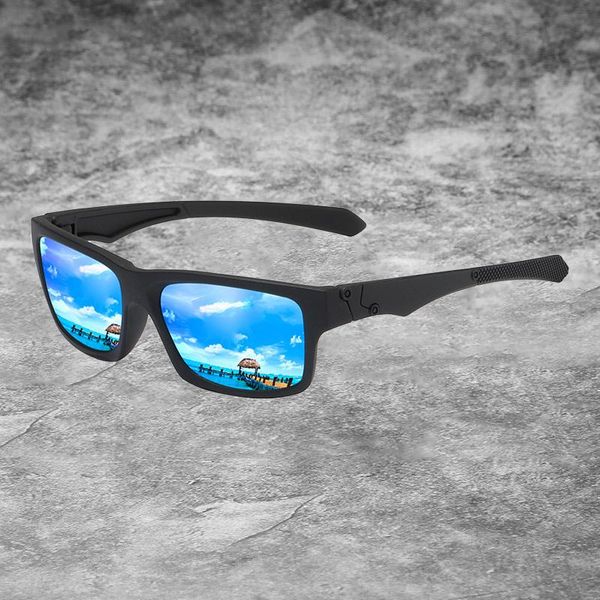 sunglasses sport for men polarized square mirror shades uv400 driving safety sun glasses with box, White;black
sunglasses sport for men polarized square mirror shades uv400 driving safety sun glasses with box, White;black