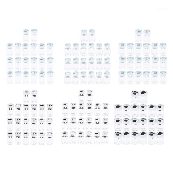 pack 20pcs clear empty glass bottles (3ml/5ml/10ml) refillable vials containers sample makeup container for powder liquid storage & jars
pack 20pcs clear empty glass bottles (3ml/5ml/10ml) refillable vials containers sample makeup container for powder liquid storage & jars