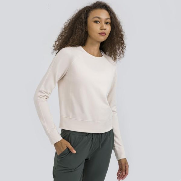 yoga outfit thermal french terry running gym sweatshirt women leisure crew neck cotton sport pullover fitness long sleeve
yoga outfit thermal french terry running gym sweatshirt women leisure crew neck cotton sport pullover fitness long sleeve