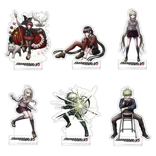 keychains game anime danganronpa v3 figure stand model plate double sided acrylic figures kokichi oma saihara shuichi desk decor standing, Silver
keychains game anime danganronpa v3 figure stand model plate double sided acrylic figures kokichi oma saihara shuichi desk decor standing, Silver