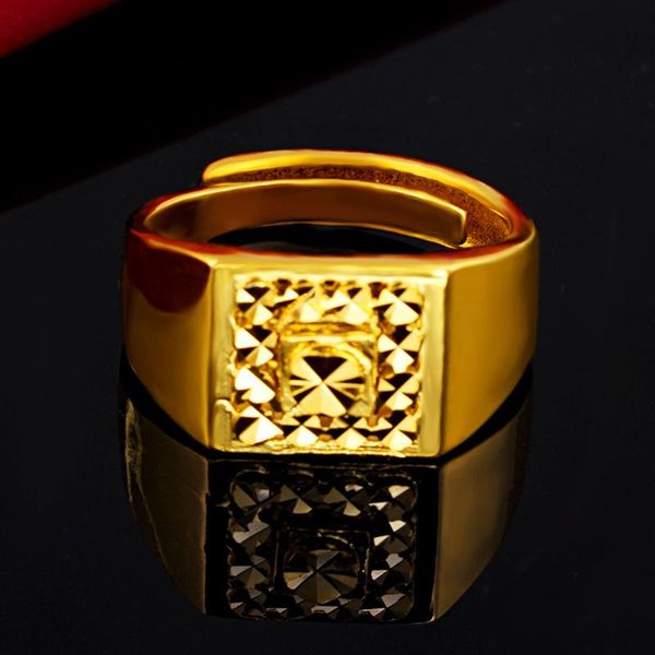 cluster rings 22k solid yellow gold fine jewelry ring for men hiphop party luxury none resizable wedding sterling trendy, Golden;silver
cluster rings 22k solid yellow gold fine jewelry ring for men hiphop party luxury none resizable wedding sterling trendy, Golden;silver