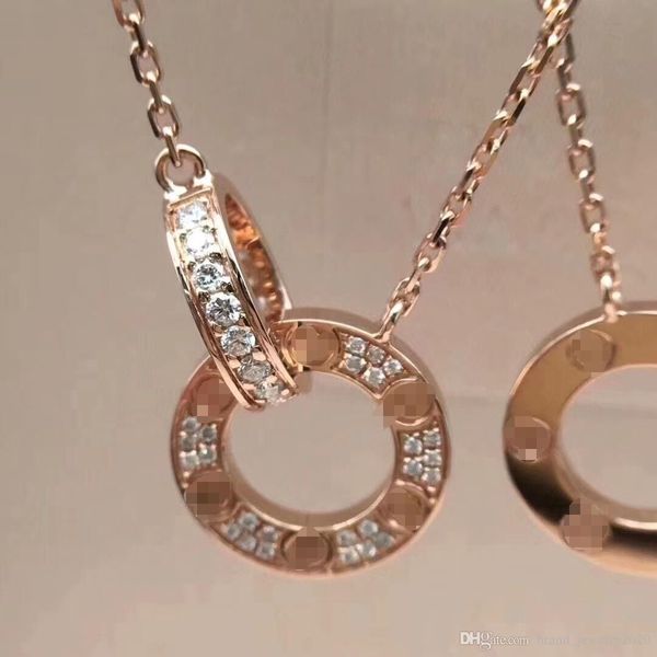 new necklace jewelry men's women's double ring full bore two row diamond necklace octagonal nut love couple gift, Silver
new necklace jewelry men's women's double ring full bore two row diamond necklace octagonal nut love couple gift, Silver