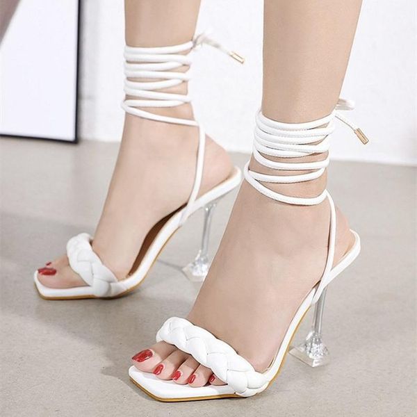 sandals 2021 summer fashion design weave women transparent high heels ladies open toe beach shoes big yards 35-43, Black
sandals 2021 summer fashion design weave women transparent high heels ladies open toe beach shoes big yards 35-43, Black