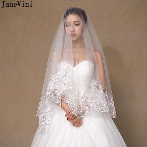 bridal veils janevini romantic white one layer short wedding applique edge sequined elbow length tulle accessories, Black
bridal veils janevini romantic white one layer short wedding applique edge sequined elbow length tulle accessories, Black