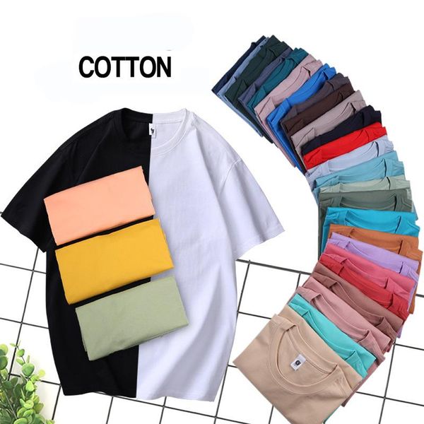 men's t-shirts summer t-shirt mens solid color o-neck fashion multicolor short sleeve oversized men brand cotton, White;black
men's t-shirts summer t-shirt mens solid color o-neck fashion multicolor short sleeve oversized men brand cotton, White;black