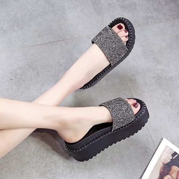 high-heeled shoes lady womens slippers outdoor luxury slides pantofle platform jelly flip flops designer 2021 flat summer, Black
high-heeled shoes lady womens slippers outdoor luxury slides pantofle platform jelly flip flops designer 2021 flat summer, Black