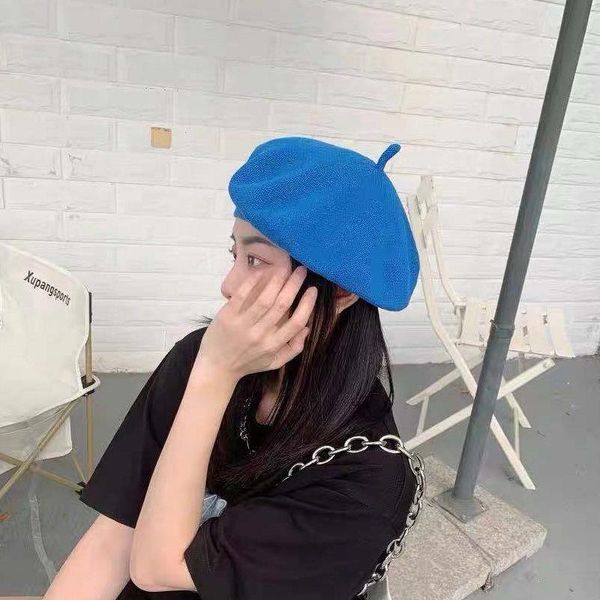 berets wamdy breathable knit beret beanie hat autumn winter caps gift french classic solid octagonal women painter wholesale, Blue;gray
berets wamdy breathable knit beret beanie hat autumn winter caps gift french classic solid octagonal women painter wholesale, Blue;gray