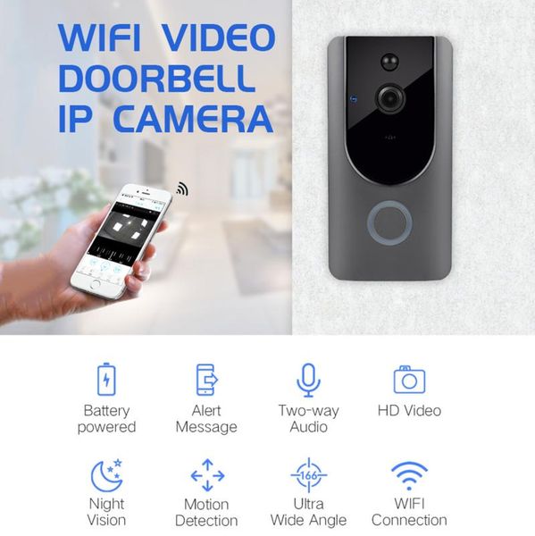 smart doorbell camera wifi wireless call intercom video-eye for apartments door bell ring for phone home security cameras #3
smart doorbell camera wifi wireless call intercom video-eye for apartments door bell ring for phone home security cameras #3