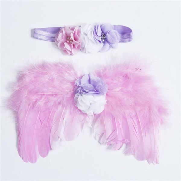 hair accessories born pography props set baby angel flower headband+wing feather costume po prop, Slivery;white
hair accessories born pography props set baby angel flower headband+wing feather costume po prop, Slivery;white