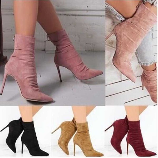 boots ashiofu handmade women high heel vintage style party club ankle pleated pointy evening fashion short, Black
boots ashiofu handmade women high heel vintage style party club ankle pleated pointy evening fashion short, Black