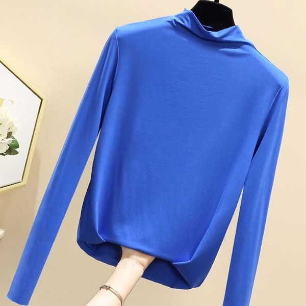 women's blouses & shirts 2021 high-neck autumn and winter slim plus size blouse blusas mujer de moda, White
women's blouses & shirts 2021 high-neck autumn and winter slim plus size blouse blusas mujer de moda, White