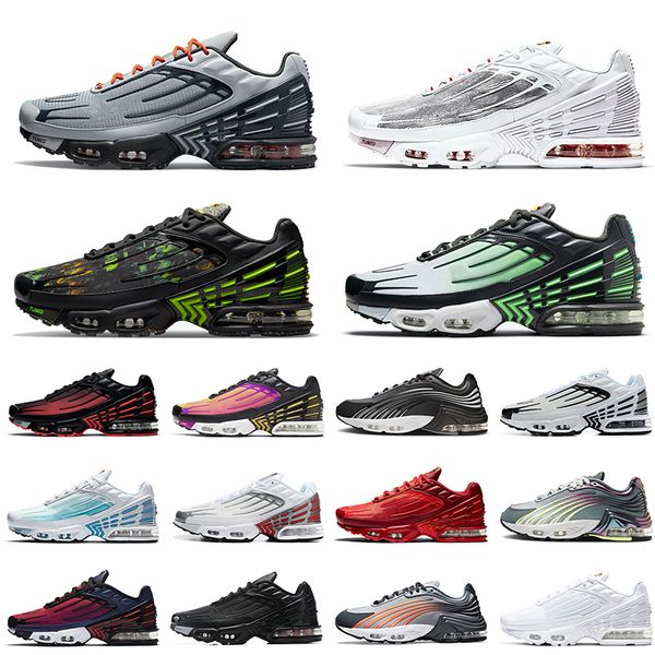 fashion 2021 luxurys mens women running shoes tn plus 3 tuned 2 grey navy crater triple white off black ghost green womens trainers sneakers
fashion 2021 luxurys mens women running shoes tn plus 3 tuned 2 grey navy crater triple white off black ghost green womens trainers sneakers