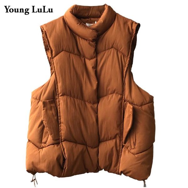 women's vests women winter warm parkas vest female sleeveless jacket padded casual windproof solid waistcoat 2021, Black;white
women's vests women winter warm parkas vest female sleeveless jacket padded casual windproof solid waistcoat 2021, Black;white