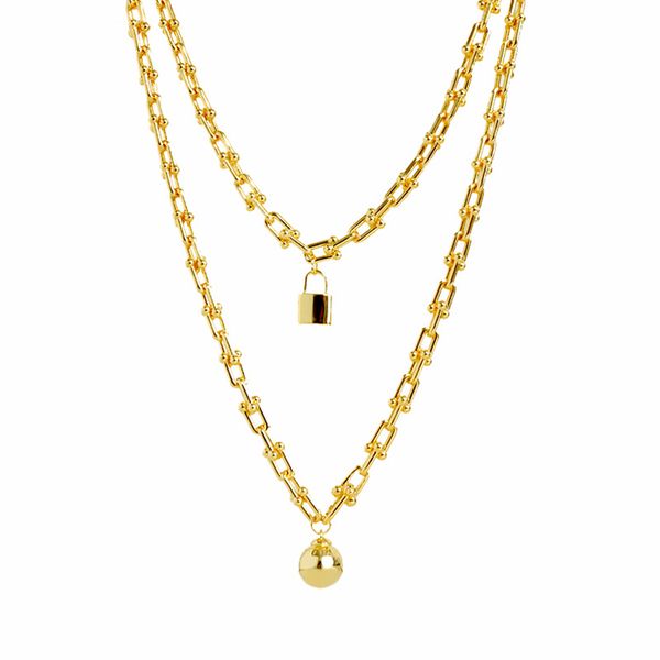 95cm new design brand heart love necklaces locks u shape necklace for women stainless steel accessories zircon silver color gold/rose jewelr
95cm new design brand heart love necklaces locks u shape necklace for women stainless steel accessories zircon silver color gold/rose jewelr
