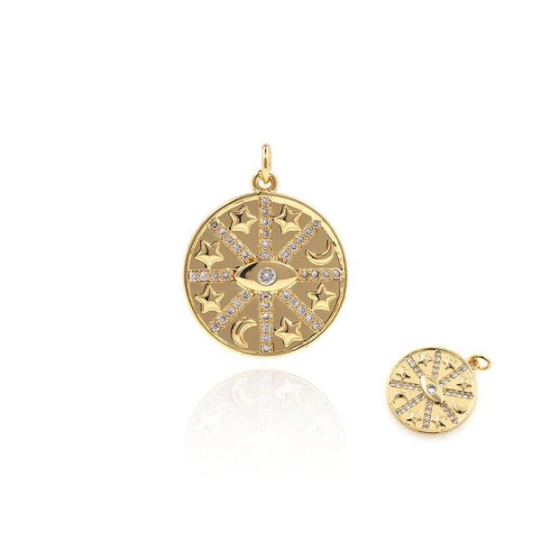 charms brass star pendant micropavé cz imitation diamond lucky eye necklace evil jewelry gold moon bracelet 25.8x20.2x2.3mm, Bronze;silver
charms brass star pendant micropavé cz imitation diamond lucky eye necklace evil jewelry gold moon bracelet 25.8x20.2x2.3mm, Bronze;silver