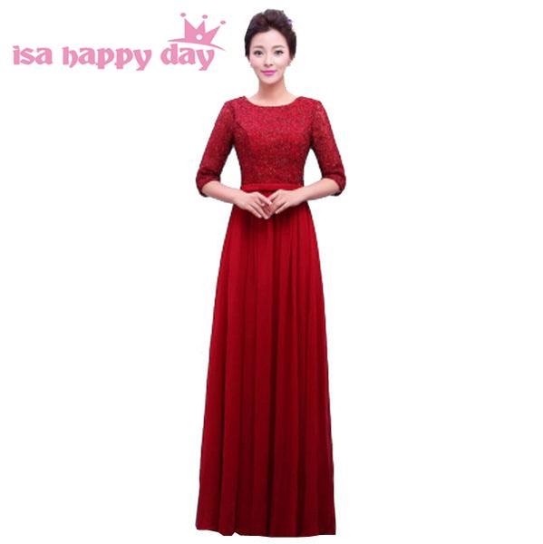 party dresses dark red elegant dress burgundy evening long chiffon womens formal gowns one half sleeve for women h3765, White;black
party dresses dark red elegant dress burgundy evening long chiffon womens formal gowns one half sleeve for women h3765, White;black